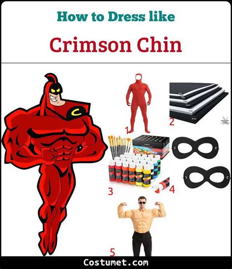 crimson chin costume|crimson leather jacket.